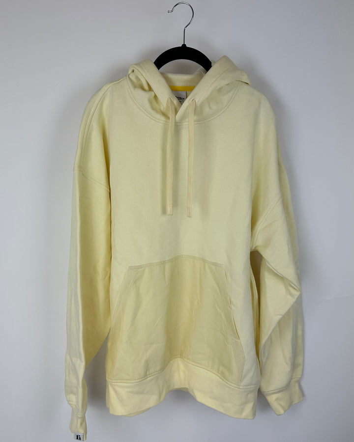 Unisex Pastel Yellow Sweatshirt - Mens Medium / Women Large