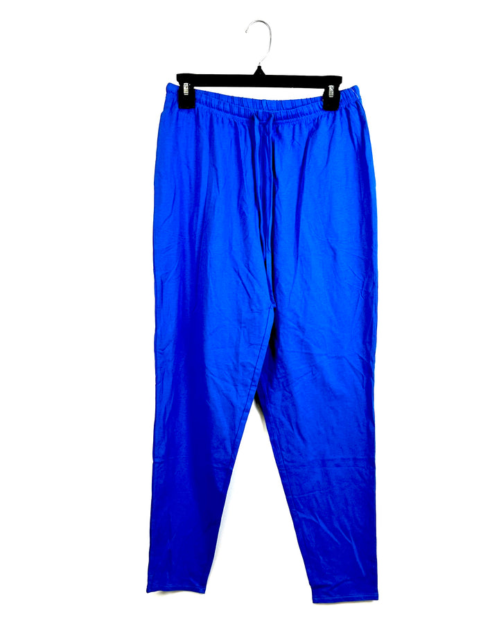 Blue Lounge Pants - Small