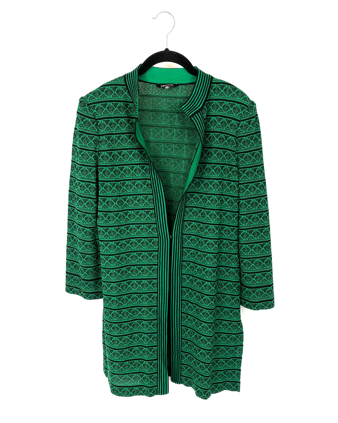 Green And Black Jacket - Size 2-4