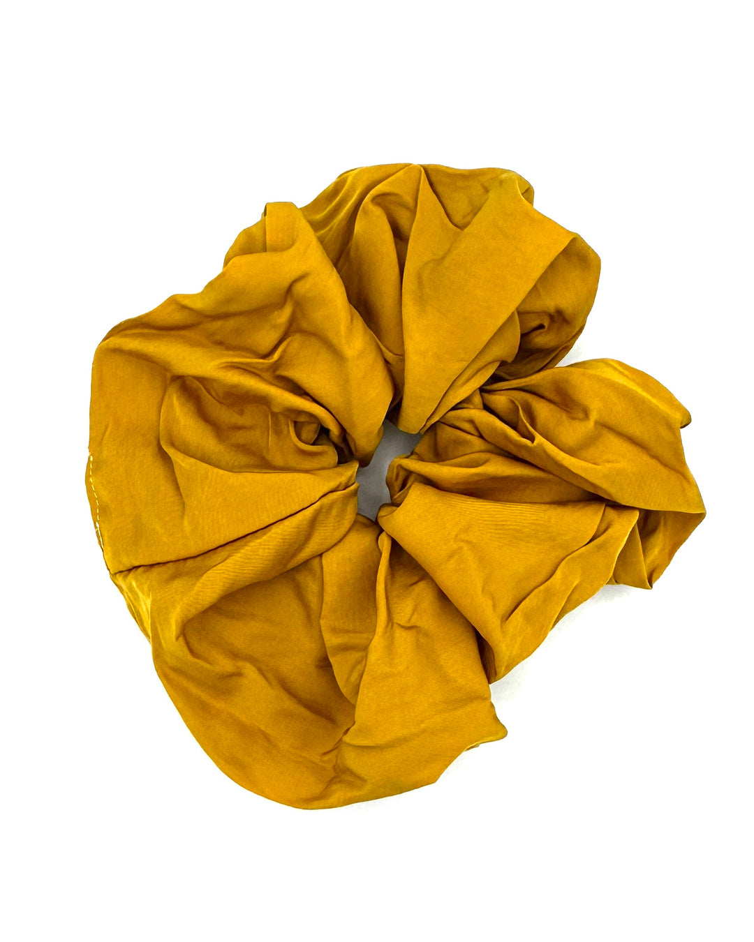 Golden Yellow Solid Jumbo Scrunchie