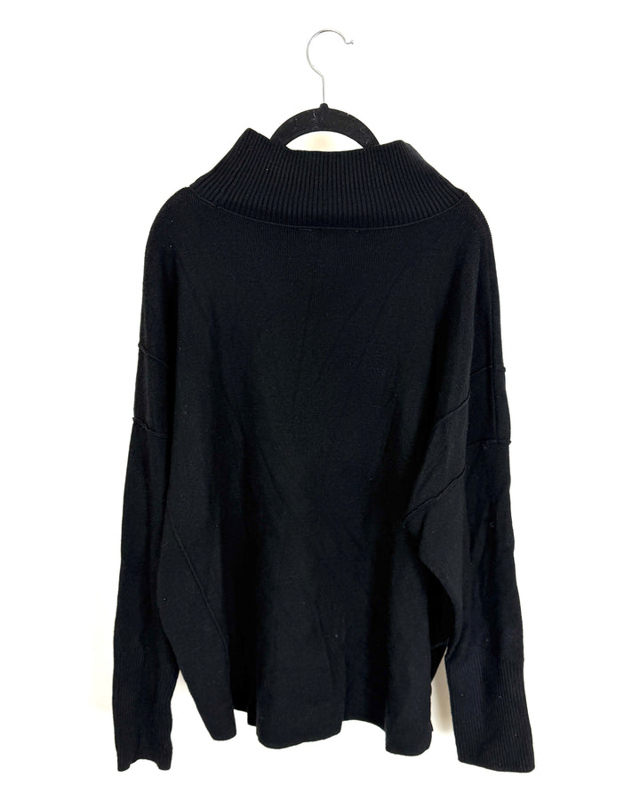 Black Turtle Neck Sweater - size 8/10