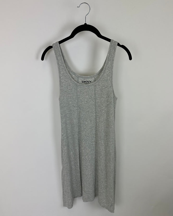 Grey T-Shirt Dress - Size 4-6