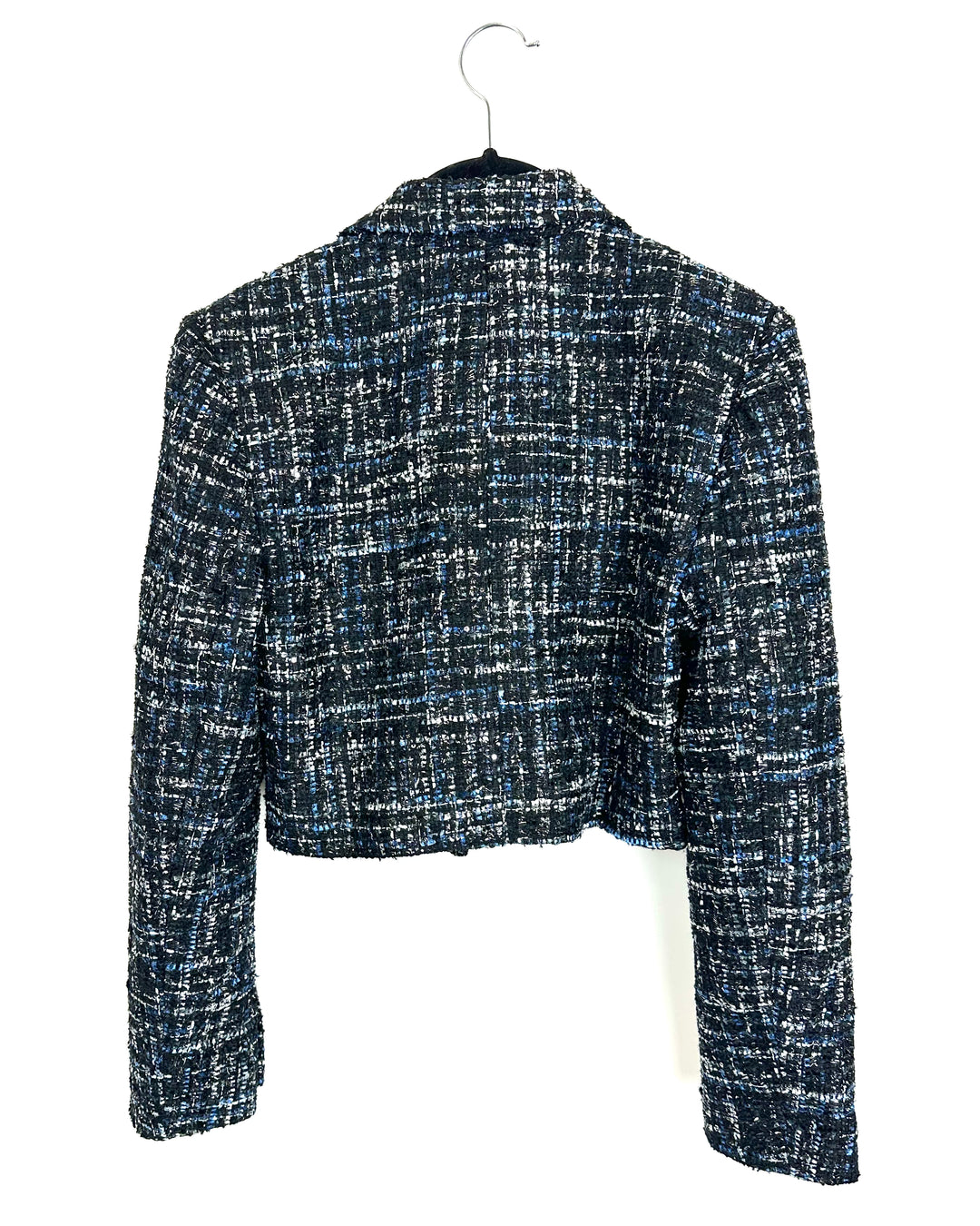 Blue & Black Tweed Blazer - Size 00/0 and 0/2