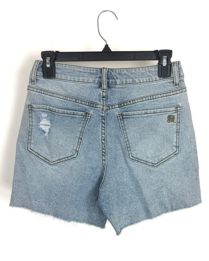 Glacier Wash Denim Shorts - Size 2/4