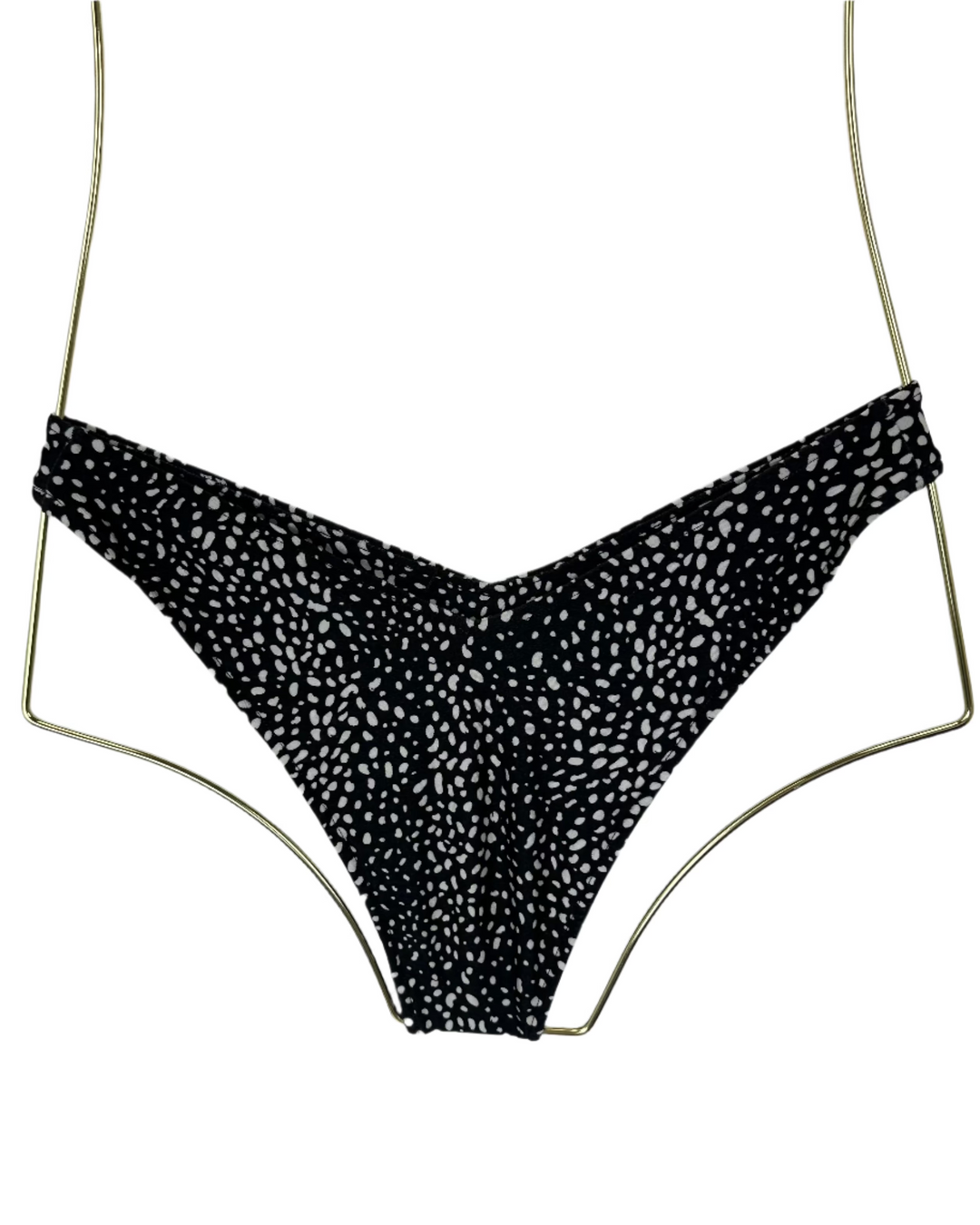 Black & White High Cut And Cheeky Bikini Bottom - XS, XL, XXL, XXXL