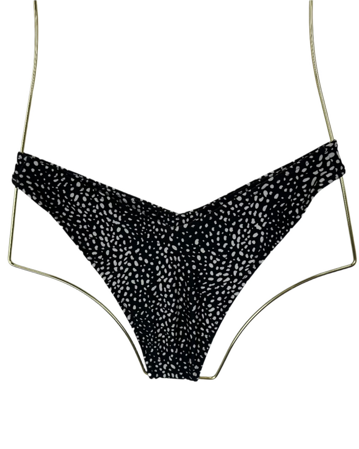 Black & White High Cut And Cheeky Bikini Bottom - XS, XL, XXL, XXXL