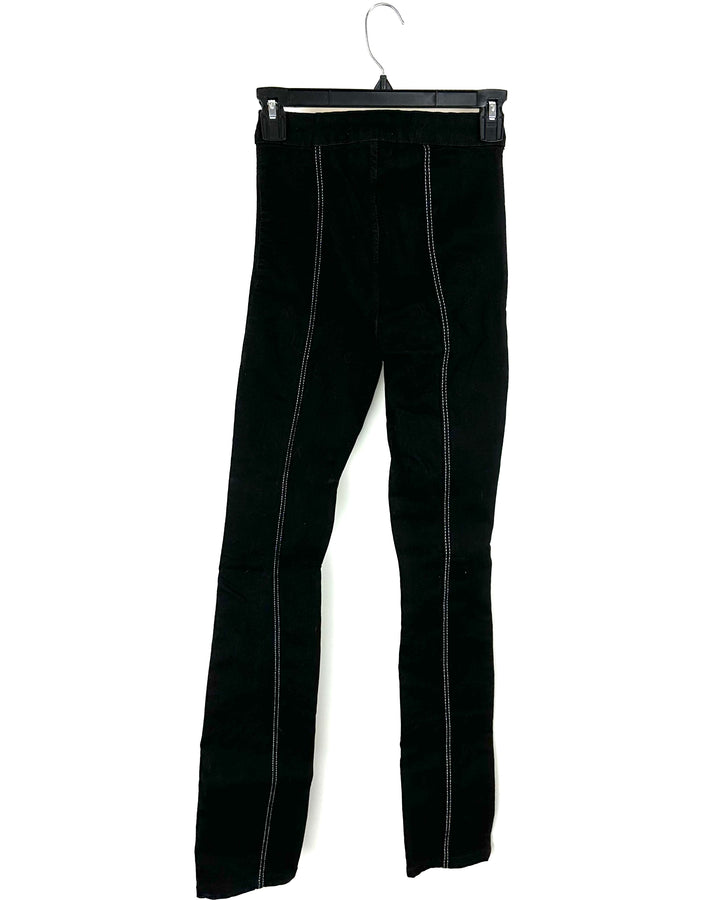 Zara Black And White Skinny High-Waist Jeans - Size 00