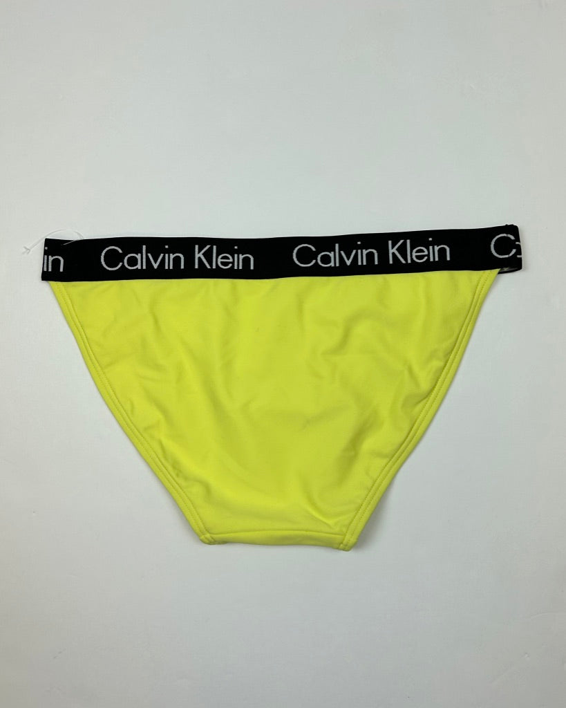 Bright Yellow Bikini Bottoms - Medium