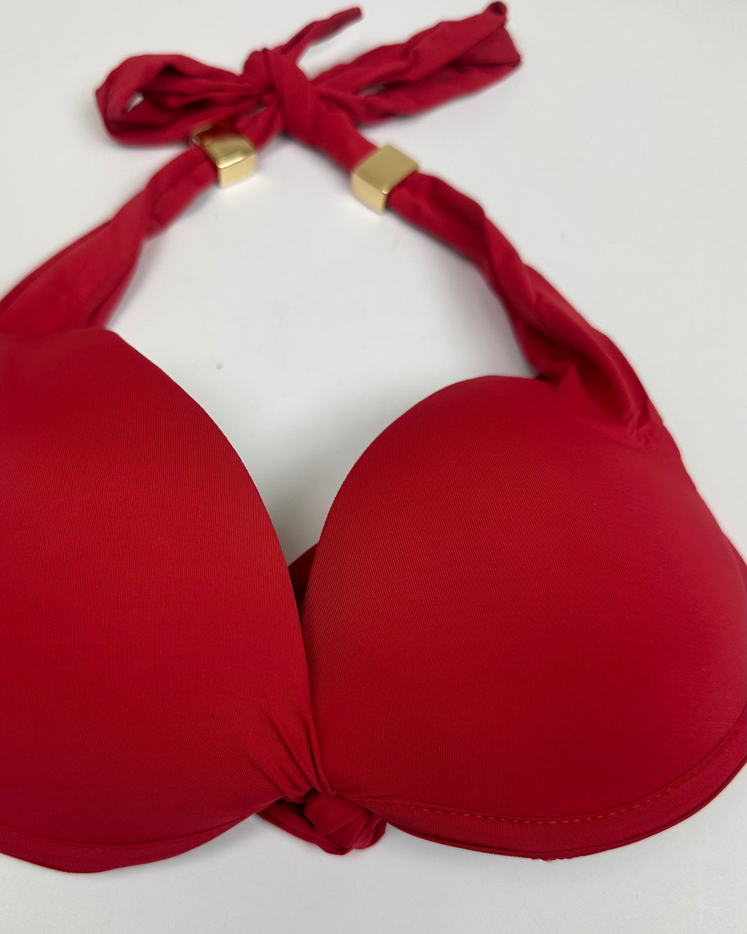 Red Halter Bikini Top - Small, Medium, Large, XL D Cup and XL DD Cup
