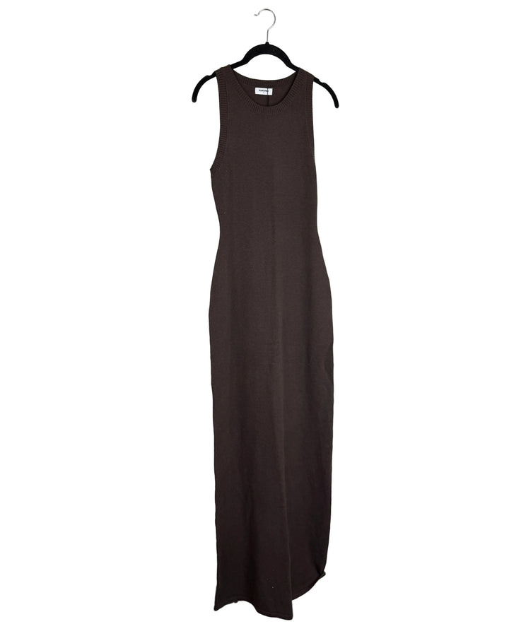 Espresso Brown Sweater Dress - Size 2/4