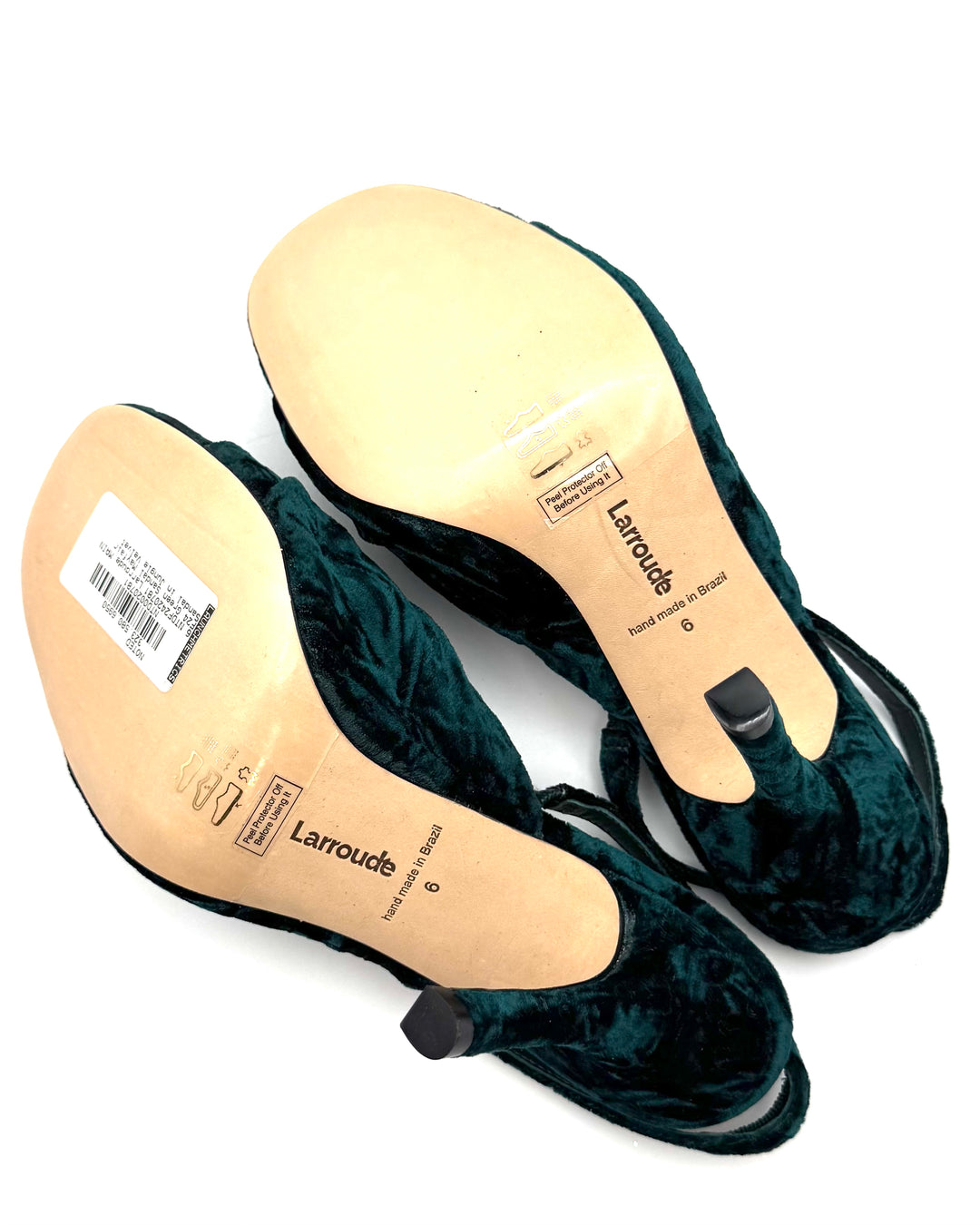 Dark Emerald Green Heels - Size 6 and 9