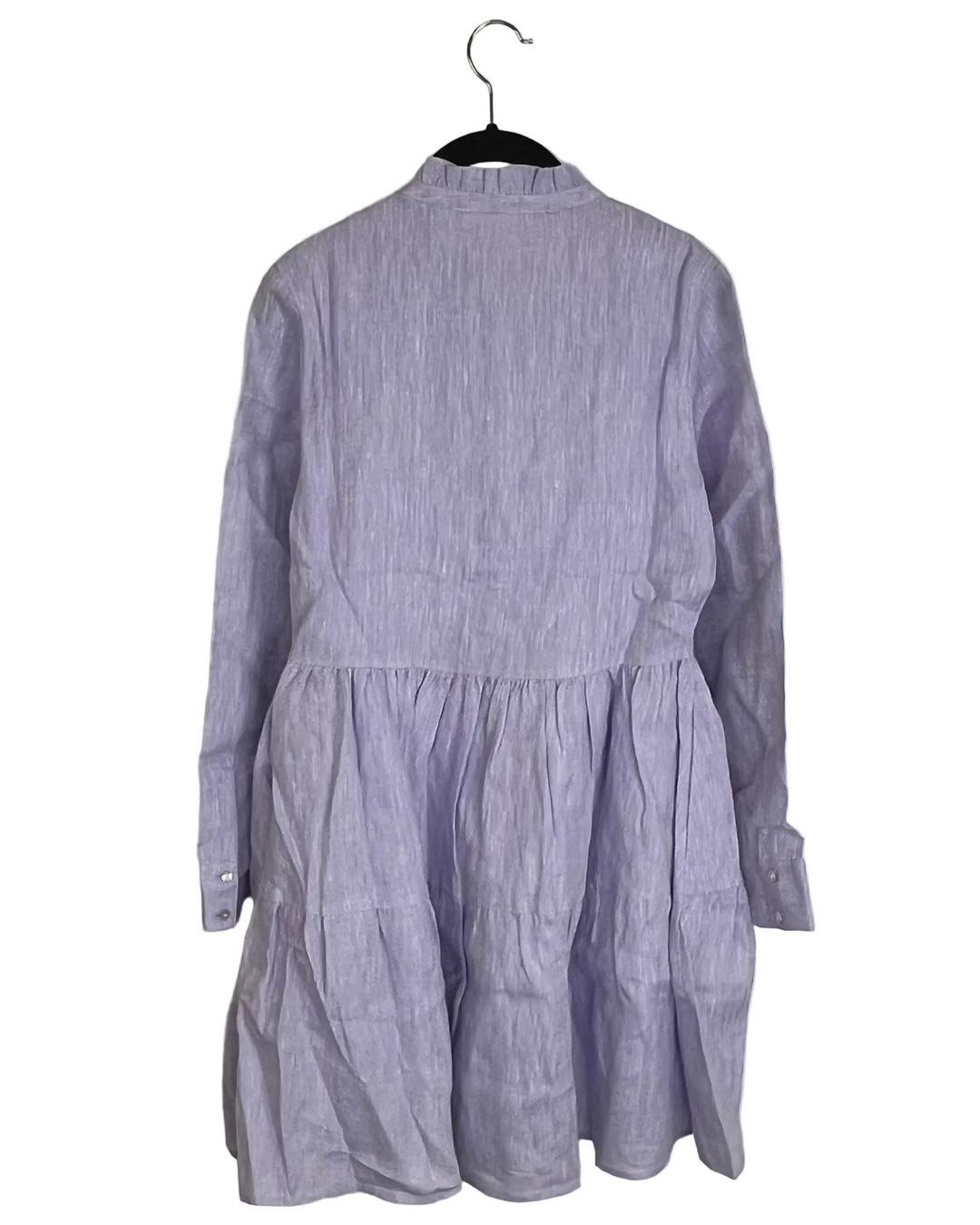 Light Purple Linen Dress - XS, S, M, L, XL