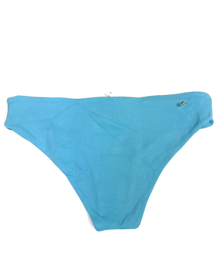 Sky Blue Textured Classic Bikini Bottom - S, M, L, XL