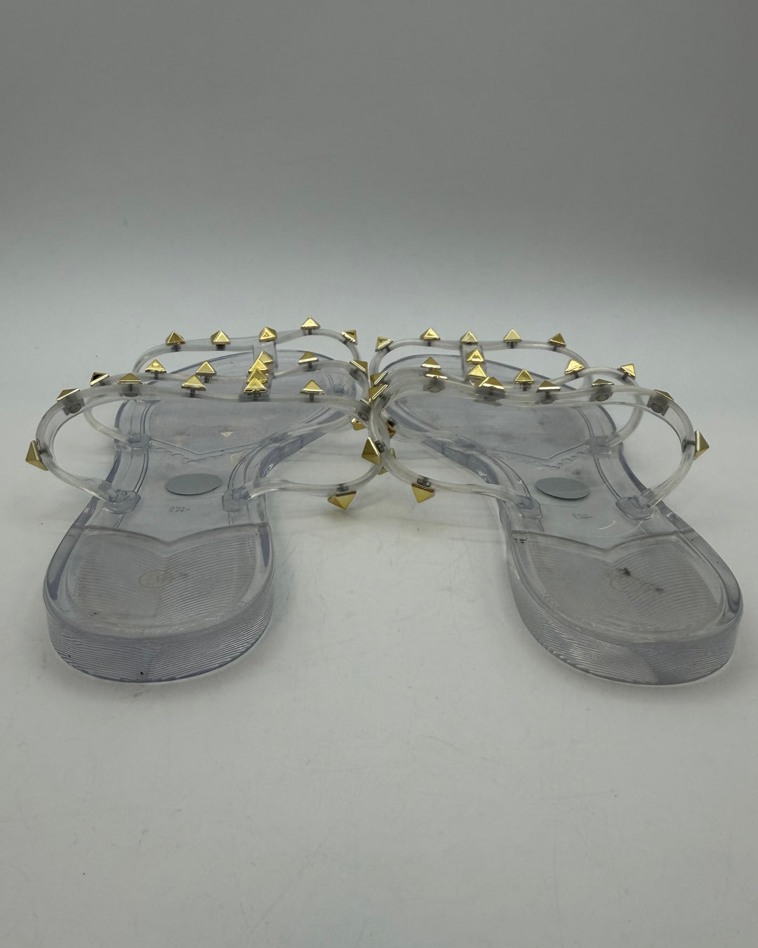 Clear Jelly Sandals - Size 9
