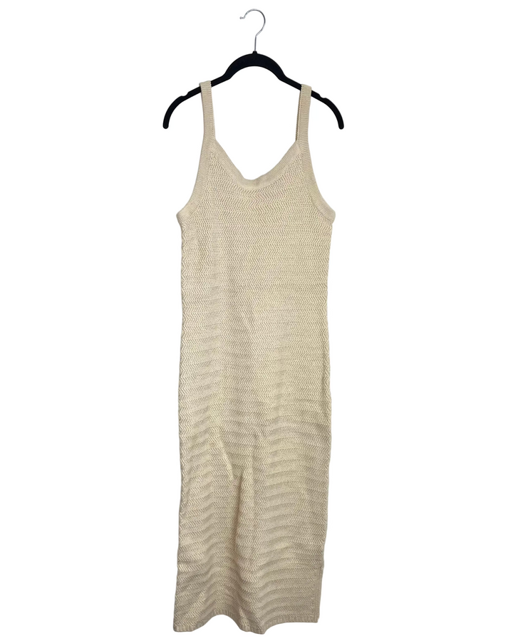 Light Caramel Knit Dress - Size 4/6