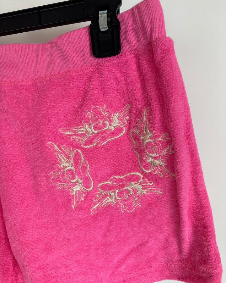 Boys Lie Pink Short Lounge Shorts - Large