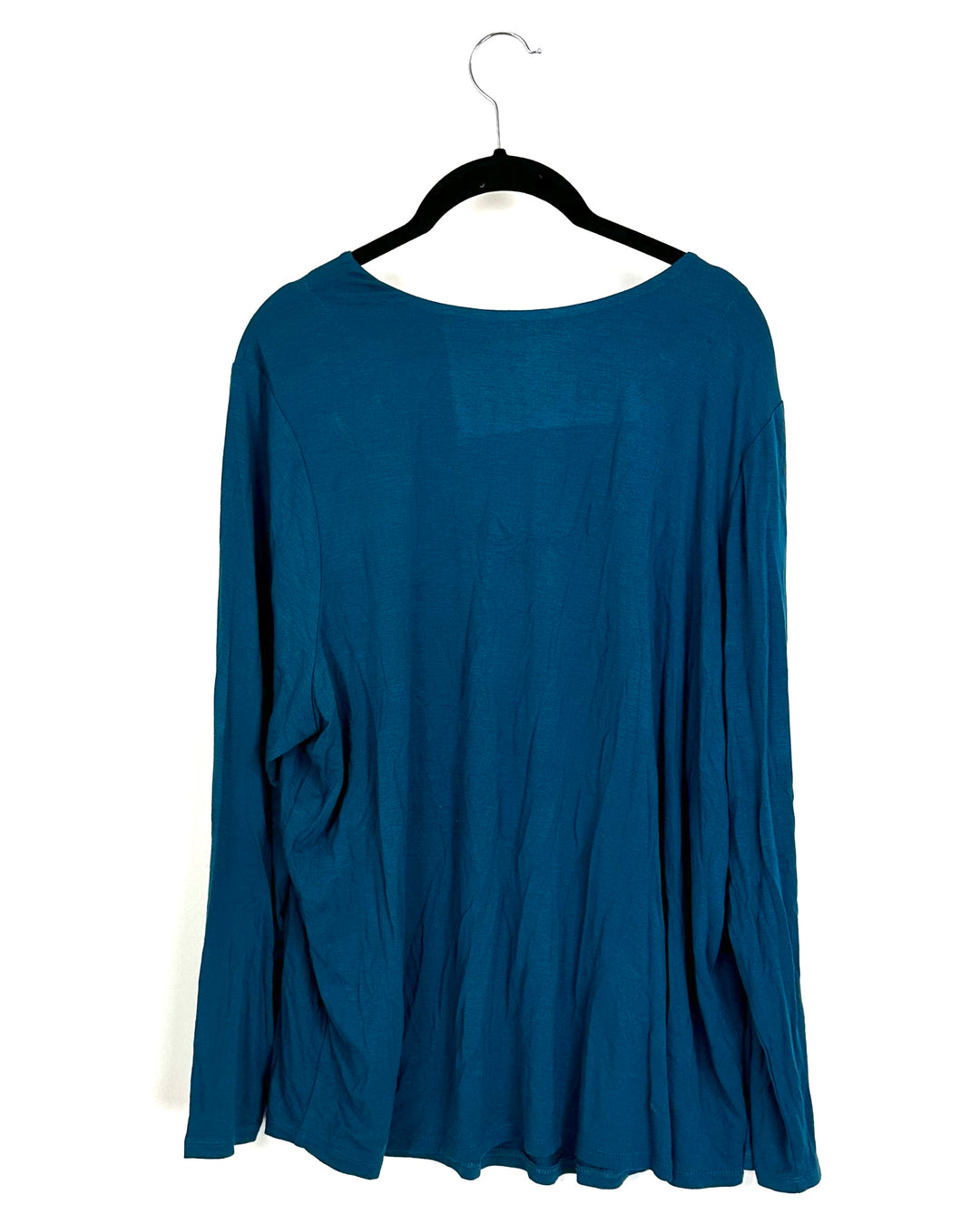 Ocean Blue Lace Pajama Top - P1X