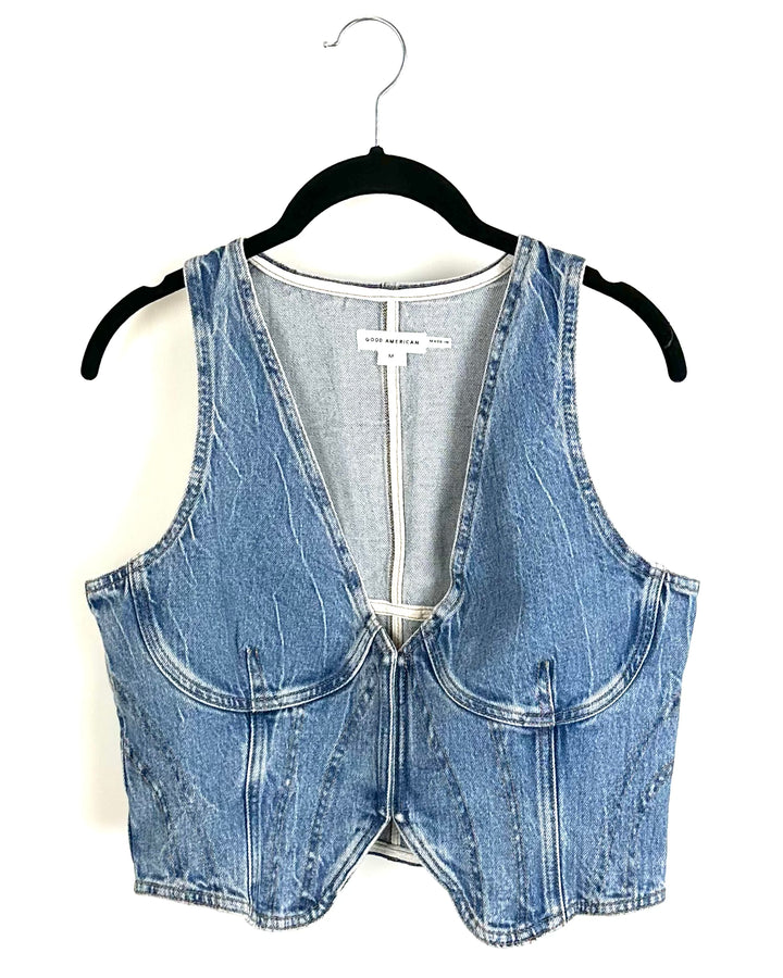 Good American Denim Vest - Medium