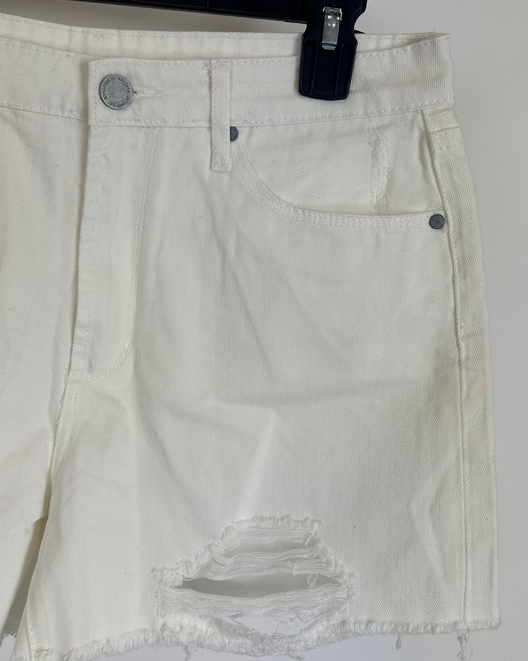 Articles of Society White Denim Shorts - Size 28