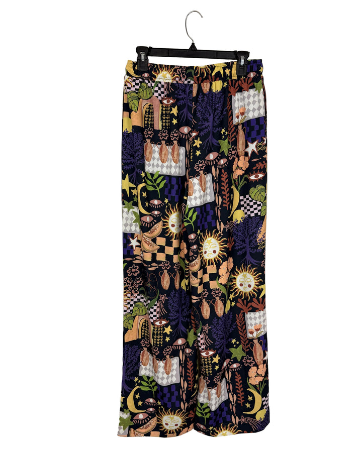 Fun Pattern Pants- Size 6/8