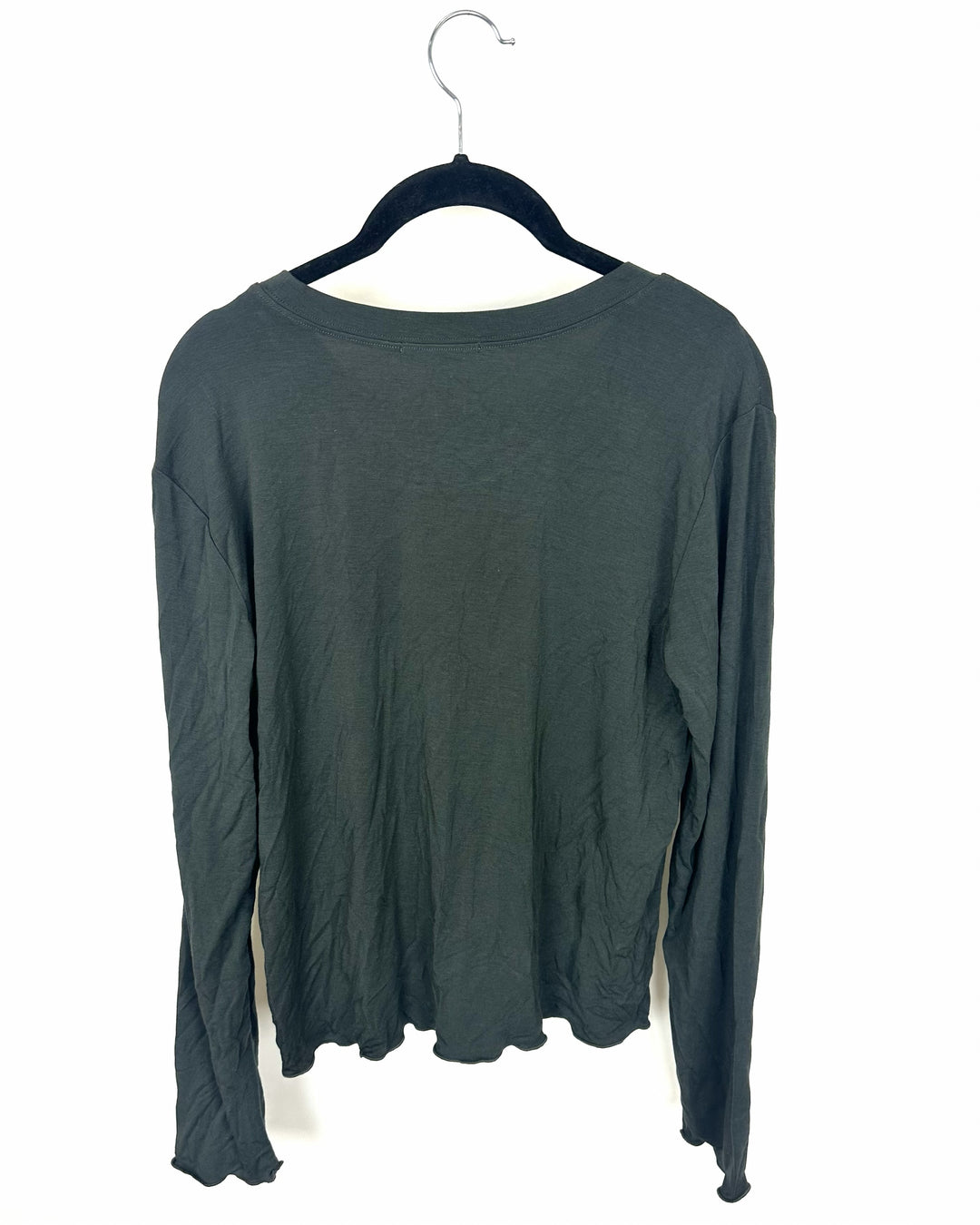 Dark Green Long Sleeve- Size 4/6
