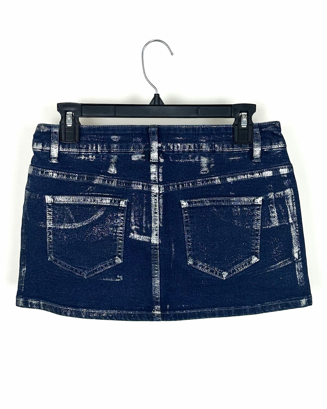Dark Denim and Silver Skirt - Size 2/4