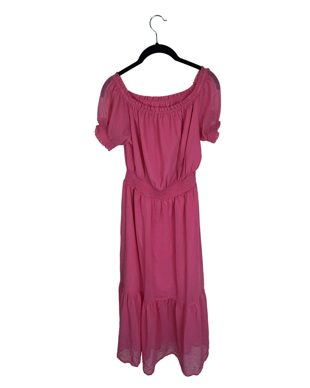 Pink Off The Shoulder Dress- Size 2/4