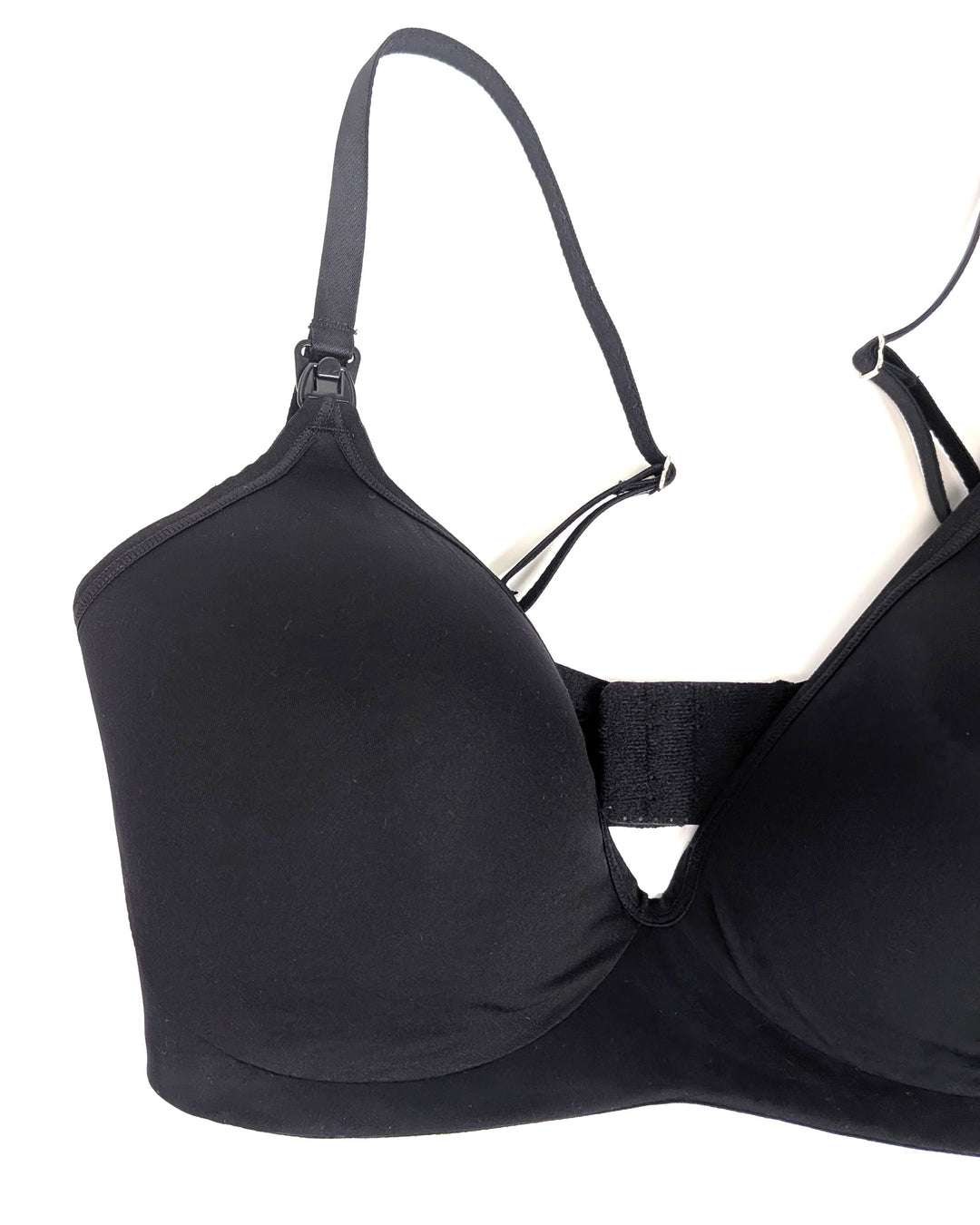 Black Wireless Nursing Bra - 34D