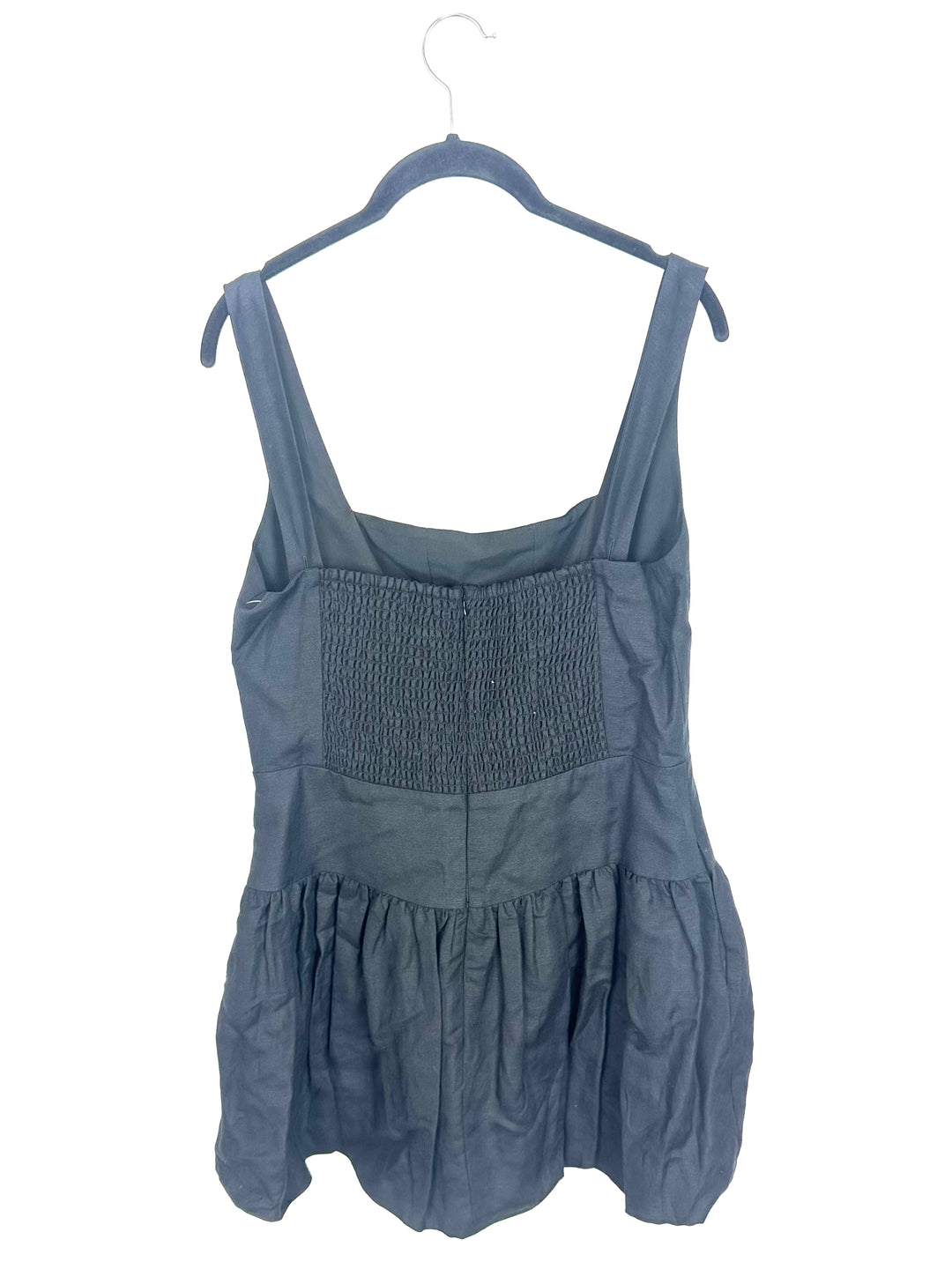 Black Tunic Flowy Top - Size 6/8