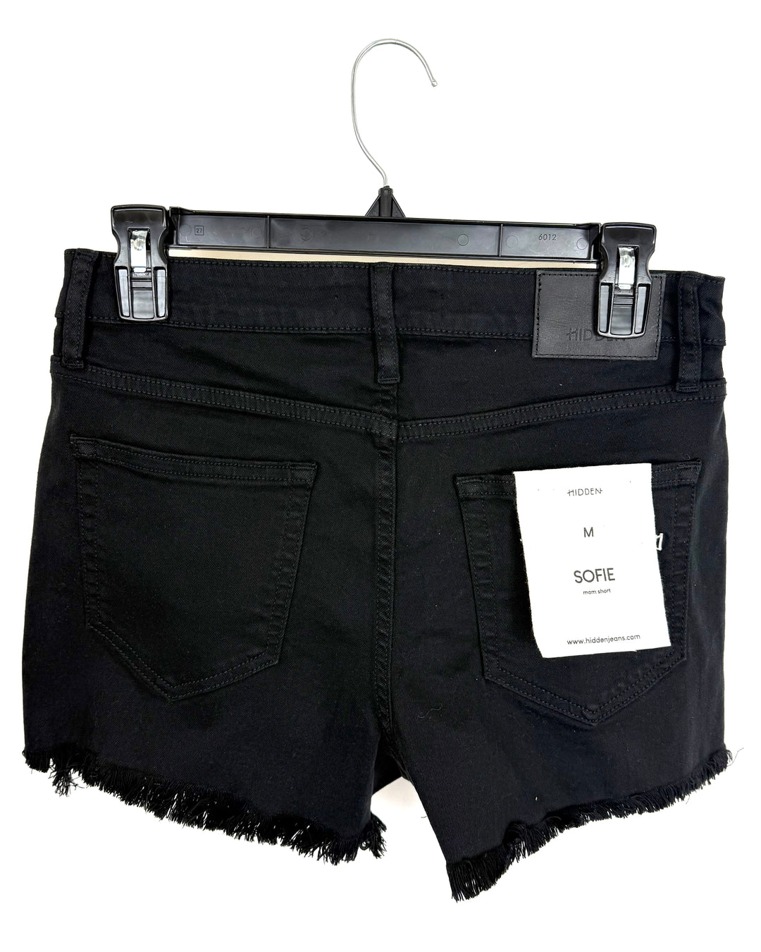 Black Denim Shorts - Size 0/2, 4/6, 6/8