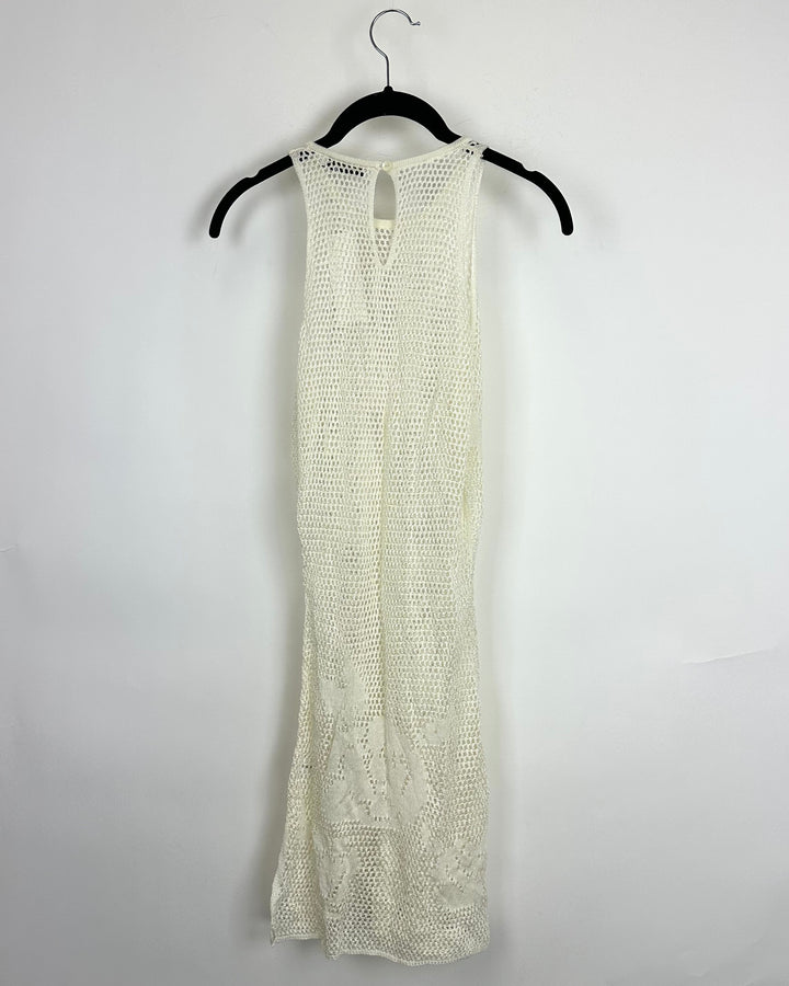 Heavy Manners Ivory Knit Dress - Small