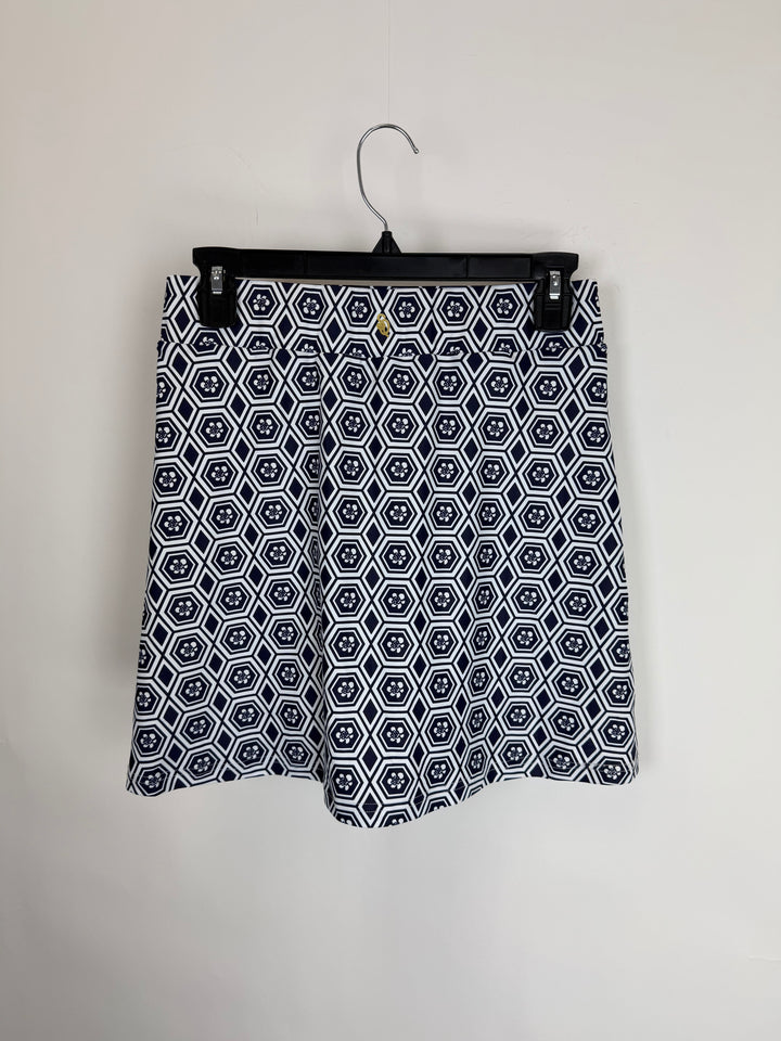 Geo Print Floral Skort - Size 2/4