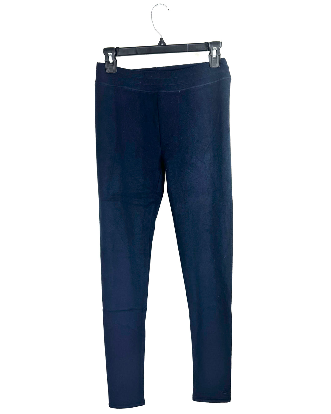 Navy Blue Fleece Leggings - Size 2-8