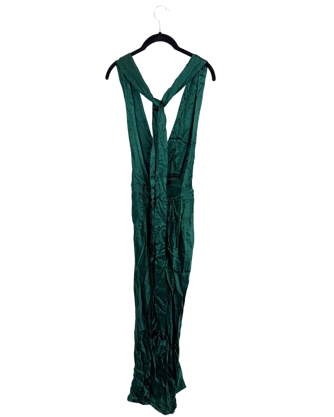Emerald Green Halter Dress - Size 00/0