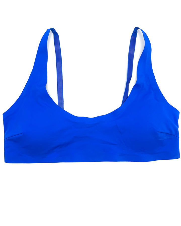 Royal Blue Scoop Neck Bikini Top - Large - 4X