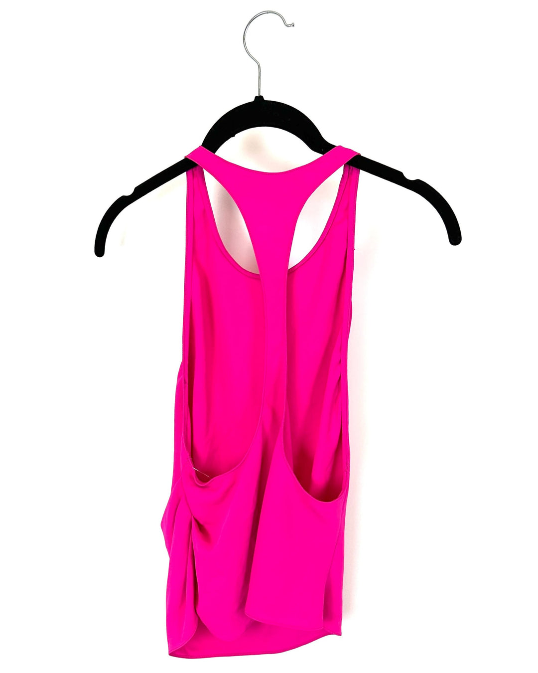 Hot Pink Racerback Blouse - Size 2-4