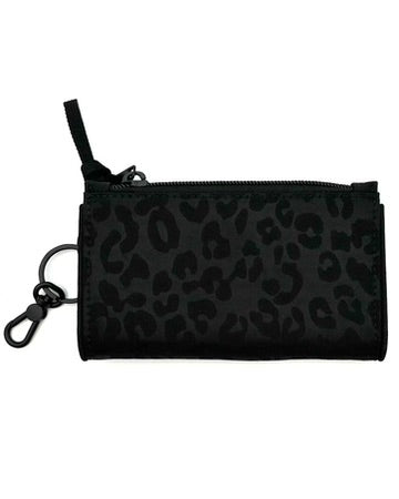 Black Leopard Wallet