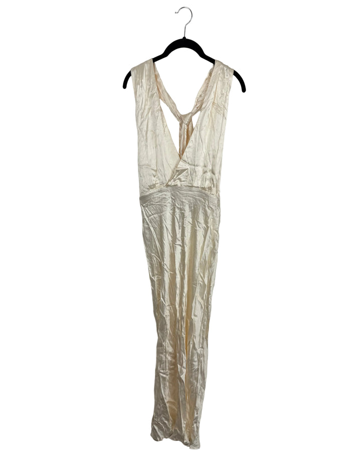 Cream Halter Dress - Size 00/0 and 2/4