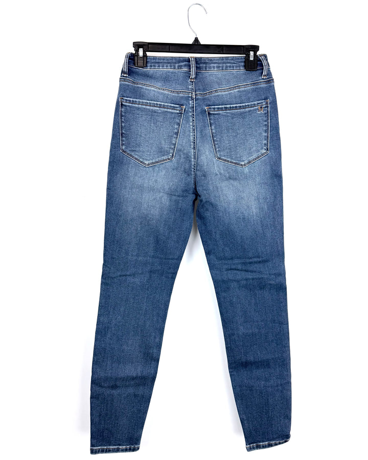Dark Blue Slim-Fit Jeans - Size 2/4