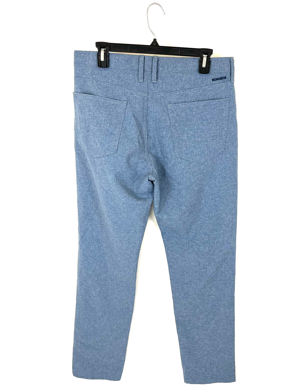 MENS Denim Blue Golf Pants - 32/32 - Slim Fit