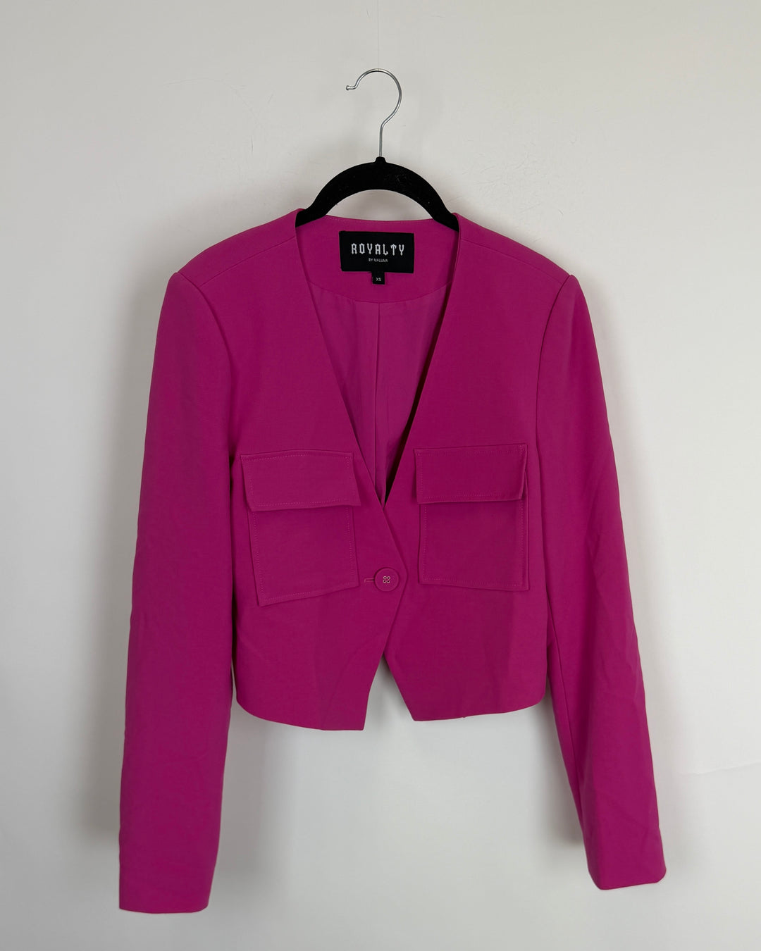 Pink Boss Cropped Blazer - Size 2/4