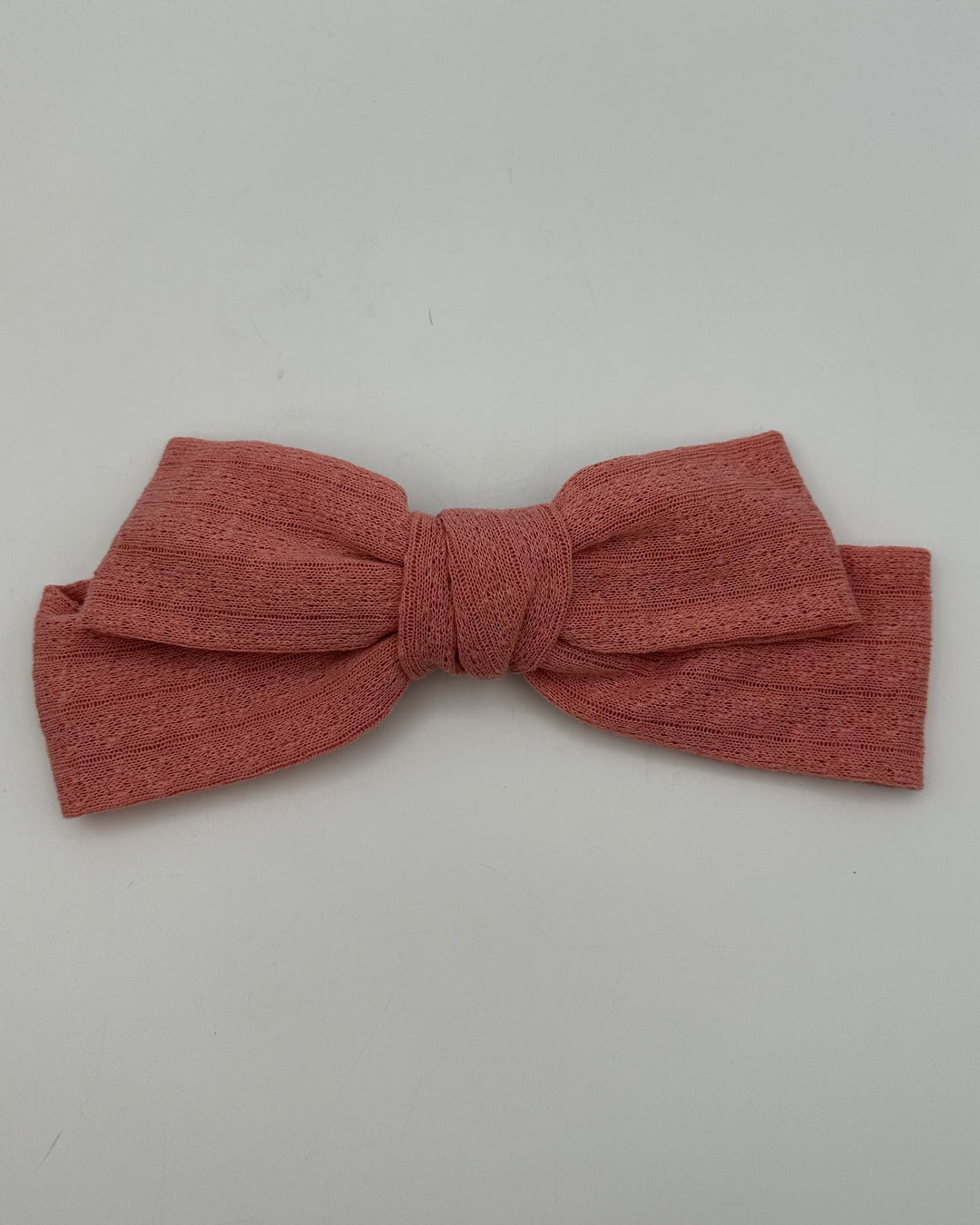 Polka Dot and Knit Oversized Bows Set