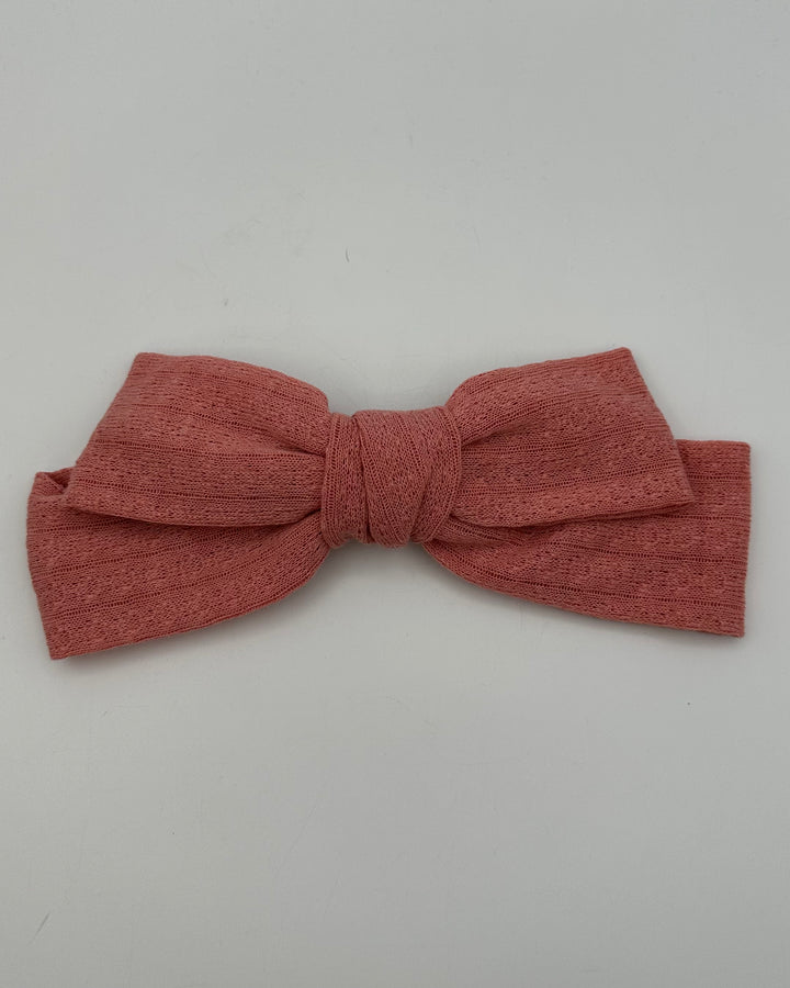 Polka Dot and Knit Oversized Bows Set