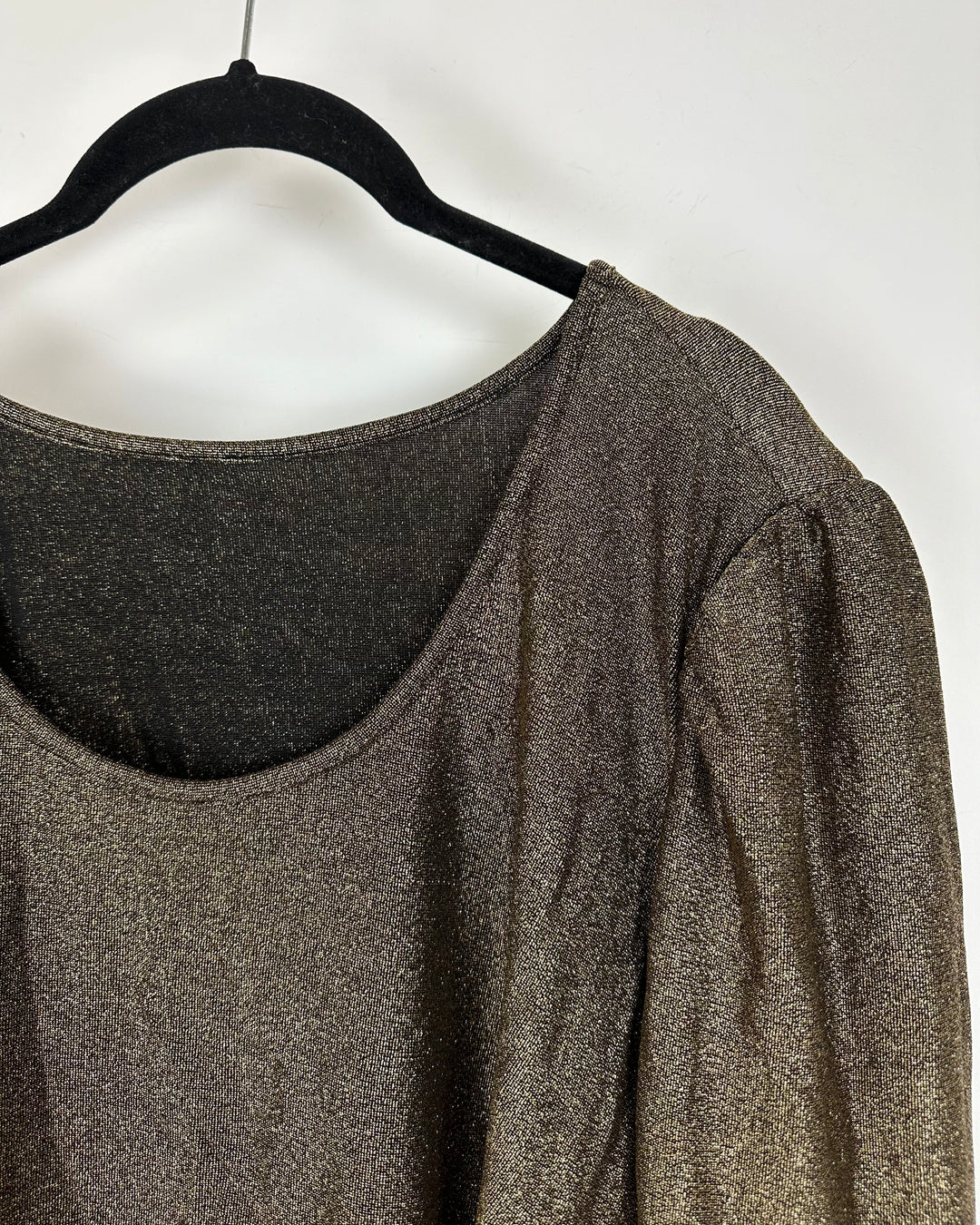 Gold Long Sleeve Top -XL