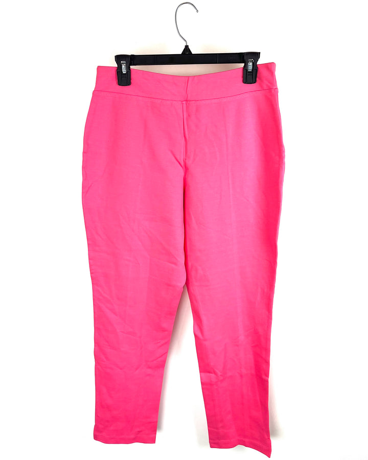 Pink Center Seam Pants - Size 12