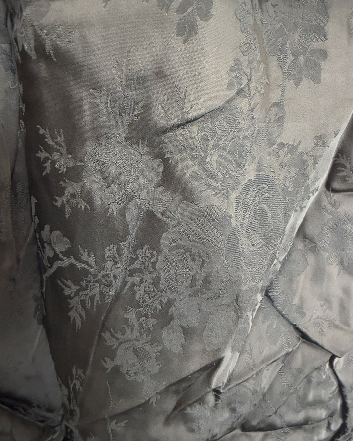 Black Floral Lace Skirt - Size 2/4