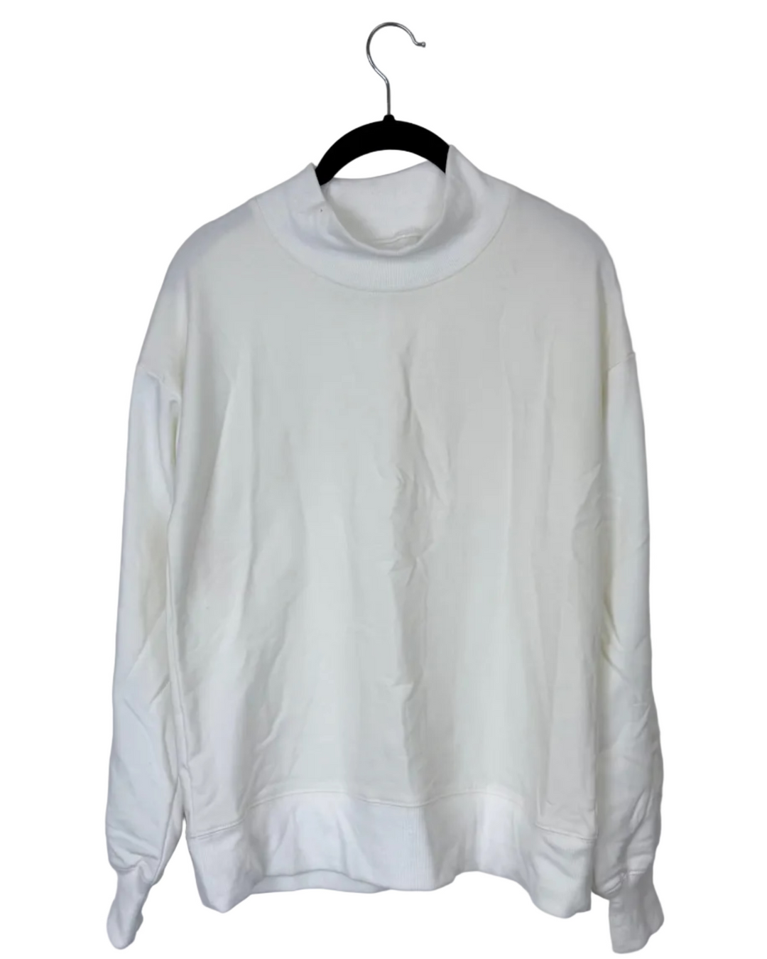 Ivory Mock Neck Pullover – Size 2/4