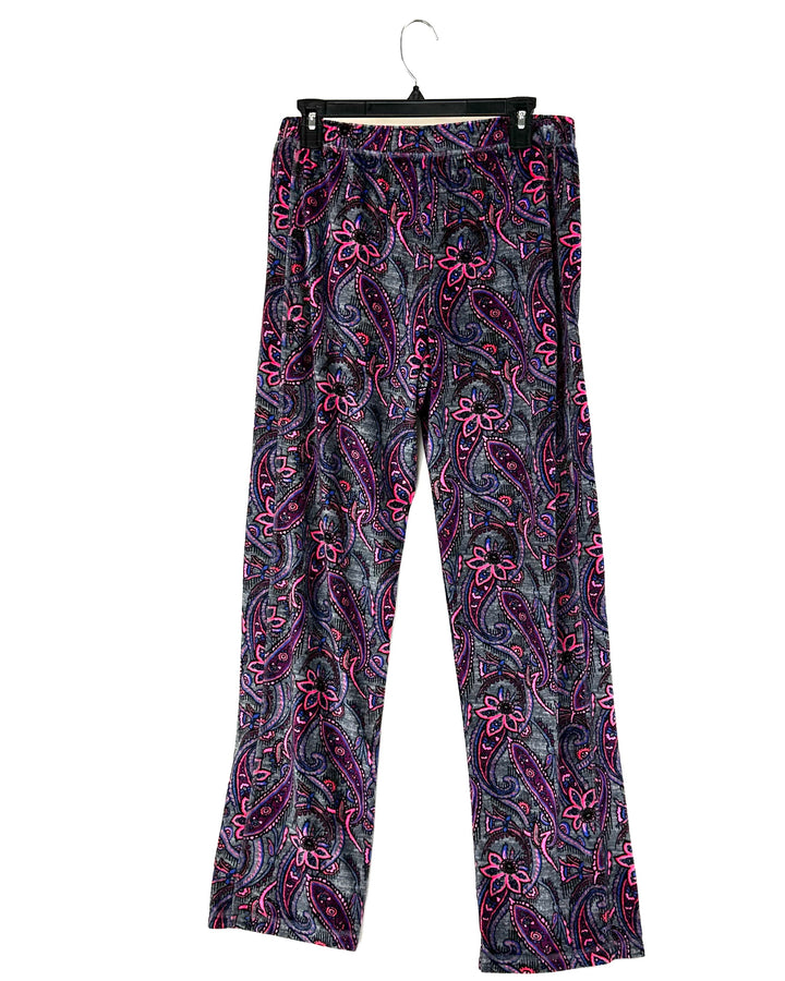 Multicolor Pajama Pants - Size 10/12