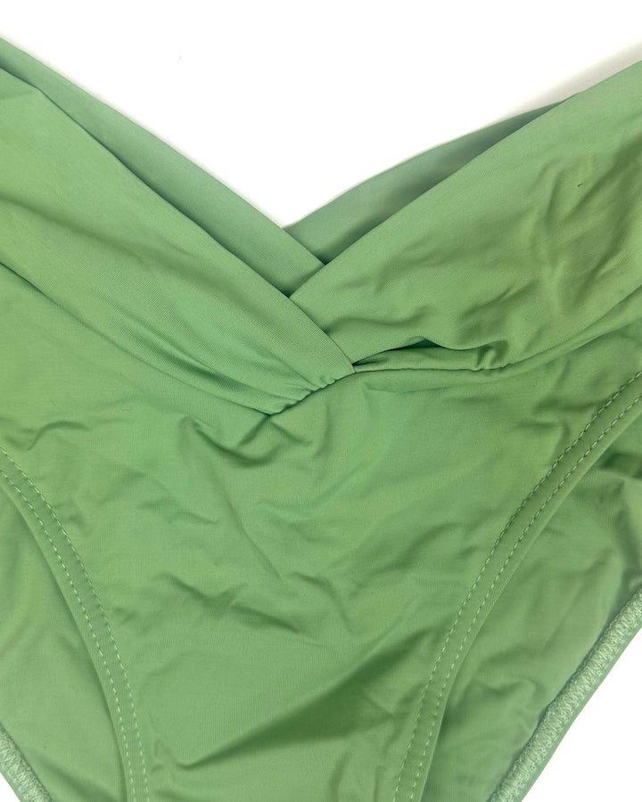 Sage Green V Waist Bikini Bottom - S, M, L, XL