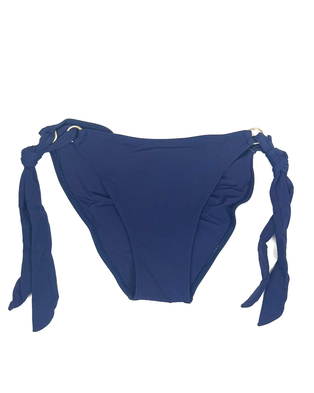 Midnight Blue & Gold Ring Bikini Bottom - XS, M, XL